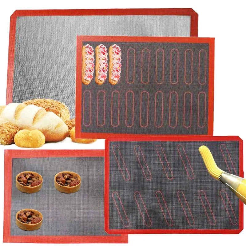 Perforated Silicone Baking Mat Non-Stick Oven Sheet Liner Baking Tools by Bowlift