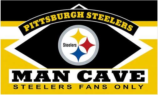 Pittsburgh Steelers Flag-3x5FT NFL the Terrible Towel Flag Banner-100% polyester by flagsshop