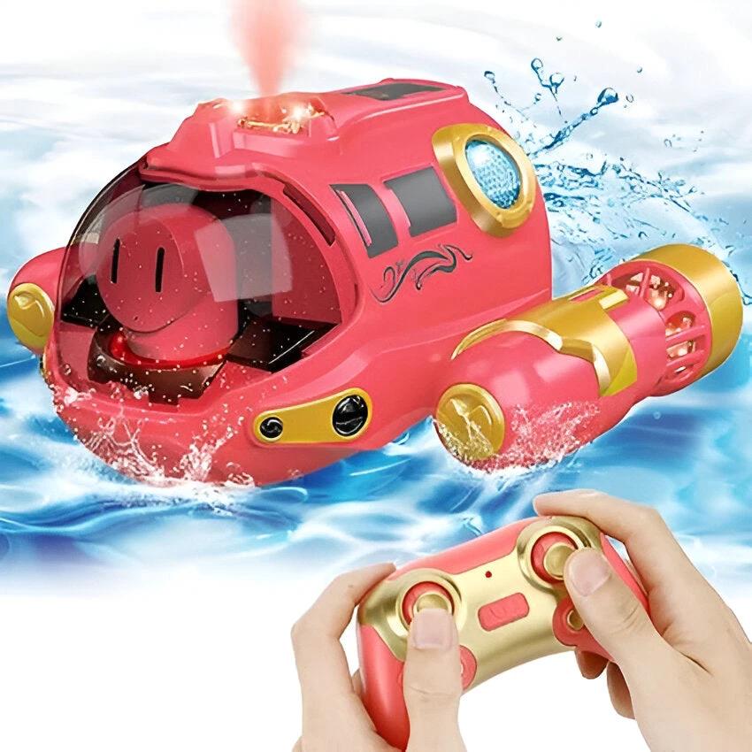 AquaRacer | Exciting water adventure - RC motorboat with lighting and spray function by BowLift