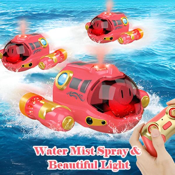 AquaRacer | Exciting water adventure - RC motorboat with lighting and spray function by BowLift