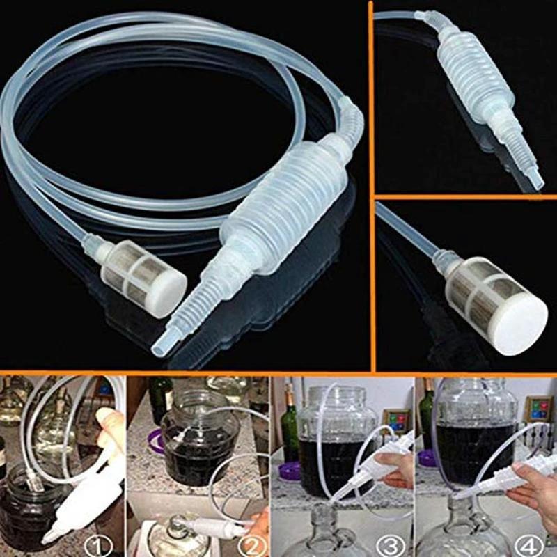 Plastic Wine Beer Making Tool Beer Wine Brewing Food Grade Siphon by Bowlift