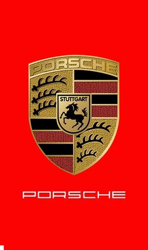 Vertical Porsche flag -3x5 ft by flagsshop