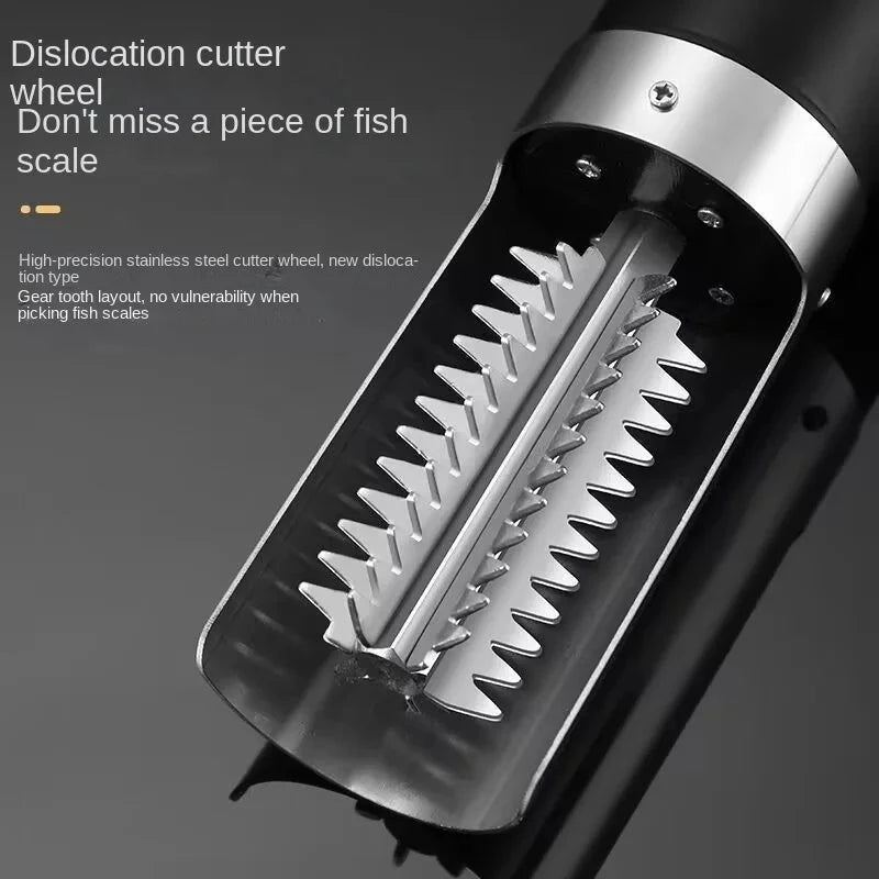 Portable Electric Fish Scraper Fish Scale Remover Cleaner Kitchen Tool by Bowlift