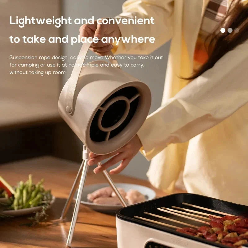 Portable Exhaust Fan Kitchen Hood Extractor Mini Suction Cooker Hood by Bowlift