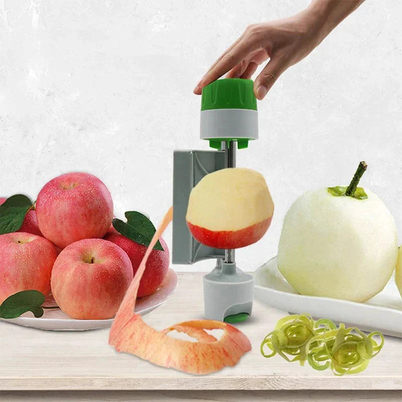 Portable Manual Vegetable Peeler Multi-Function Round Sheet Fruit Slicer by Bowlift