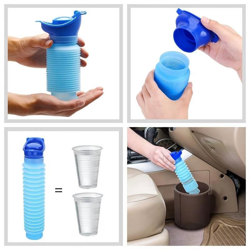 Mobile Urinal FlexRelief | Telescopic & Foldable | For Women & Children | 750 ml Capacity by BowLift