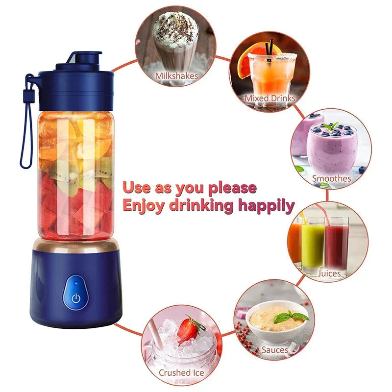 Portable USB Charge Electric Juicer Mini Blender Fruit Squeezer Mixer by Bowlift