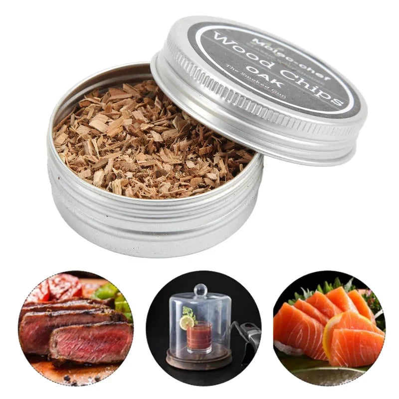 Premium Cocktail Smoker Kit with Whiskey Wood Smoking Infuser Chips by Bowlift