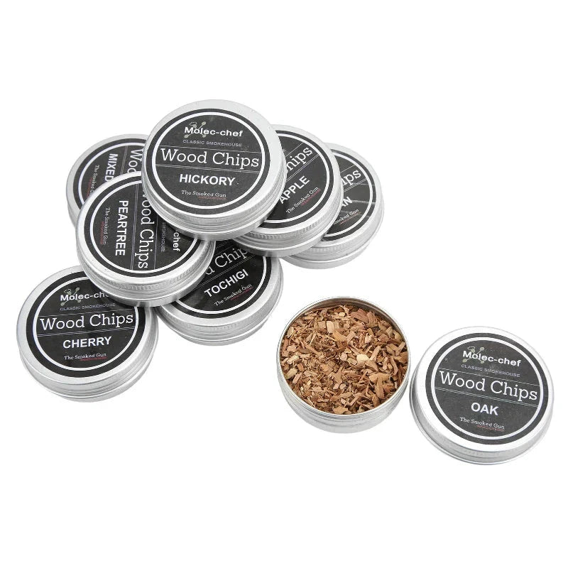 Premium Cocktail Smoker Kit with Whiskey Wood Smoking Infuser Chips by Bowlift