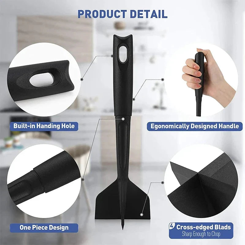 Premium Heat-Resistant Meat Chopper and Masher Potato Beef Smasher by Bowlift