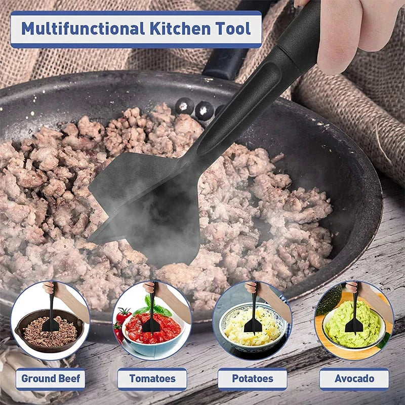 Premium Heat-Resistant Meat Chopper and Masher Potato Beef Smasher by Bowlift