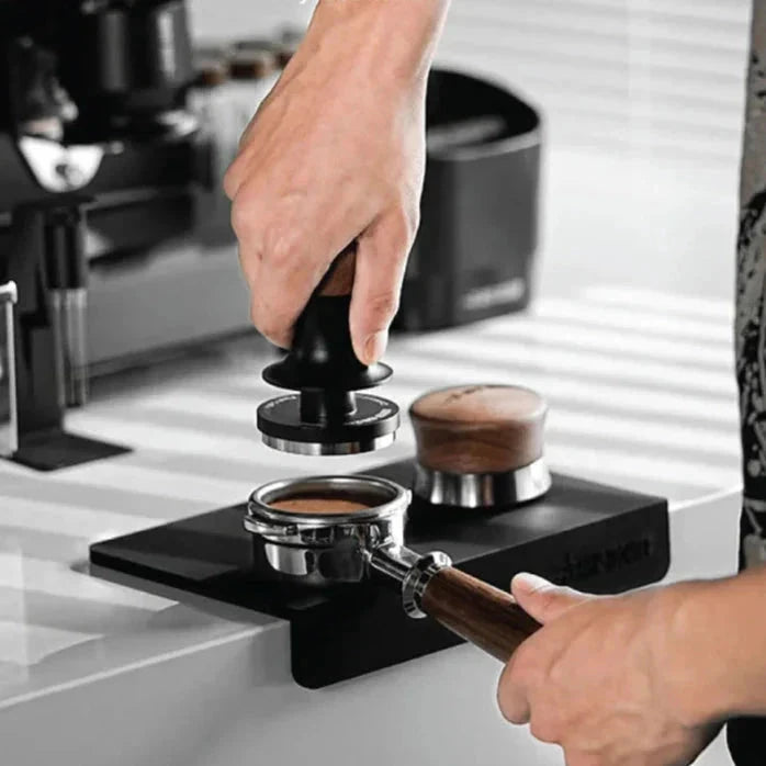 Pressure Coffee Tamper Espresso Accessory Spring Loaded Barista Tool by Bowlift