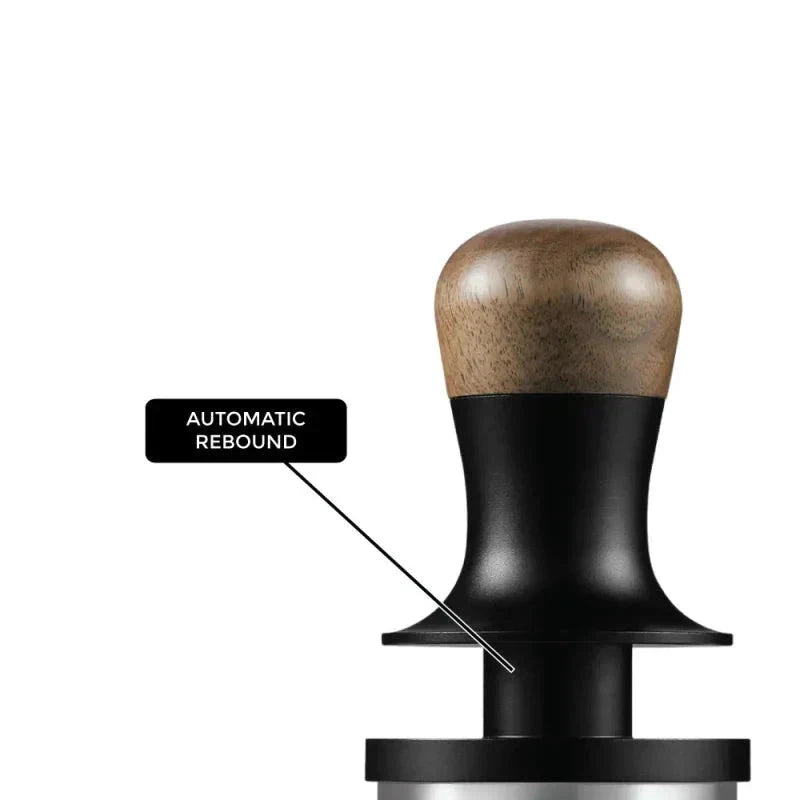 Pressure Coffee Tamper Espresso Accessory Spring Loaded Barista Tool by Bowlift