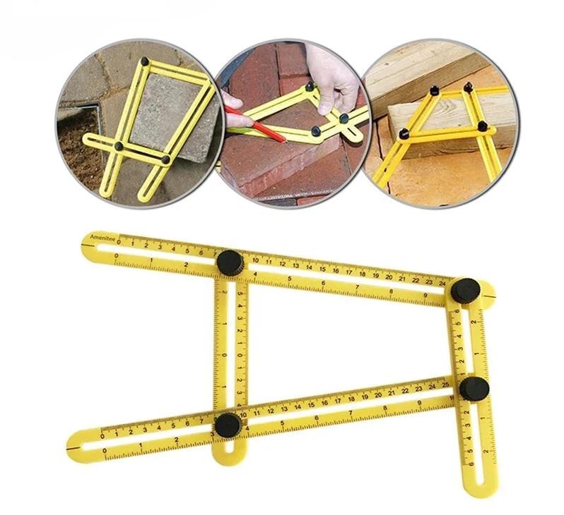 Multi-Functional Four Folding Angle Measuring Tool by Bowlift