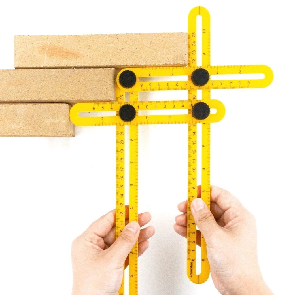 Multi-Functional Four Folding Angle Measuring Tool by Bowlift