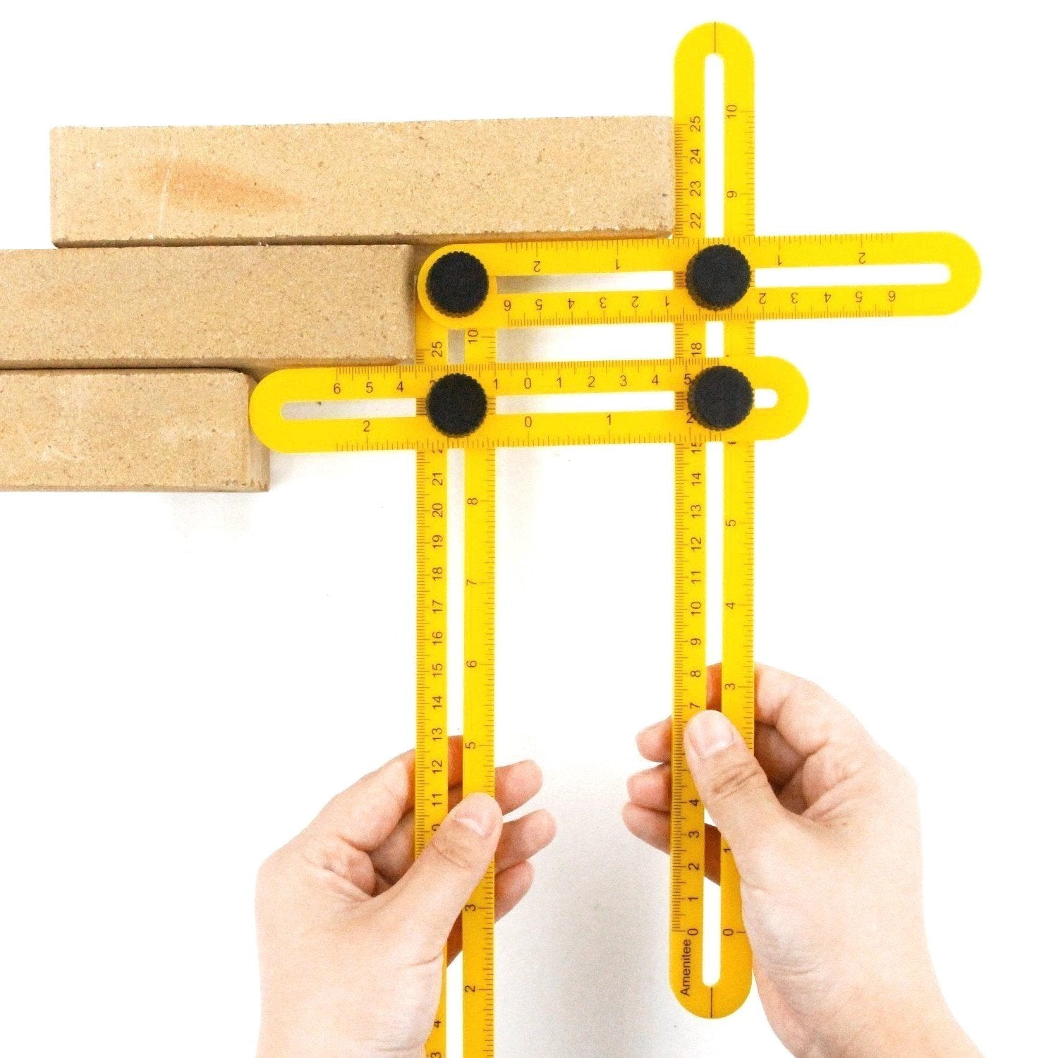 Multi-Functional Four Folding Angle Measuring Tool by Bowlift