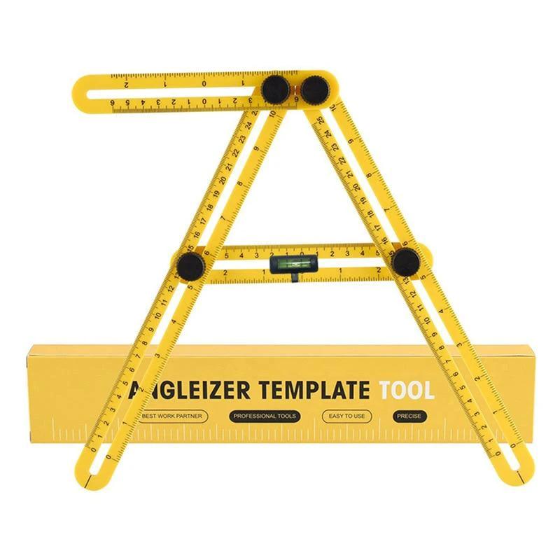 Multi-Functional Four Folding Angle Measuring Tool by Bowlift