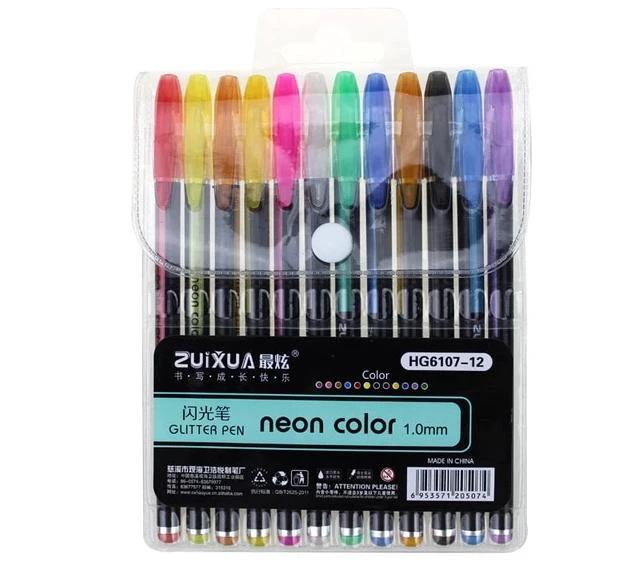 Glitterly - Colored Glitter Gel Pens by Bowlift
