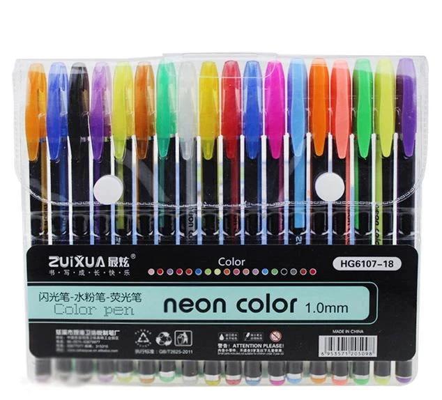 Glitterly - Colored Glitter Gel Pens by Bowlift