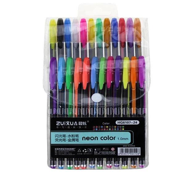 Glitterly - Colored Glitter Gel Pens by Bowlift