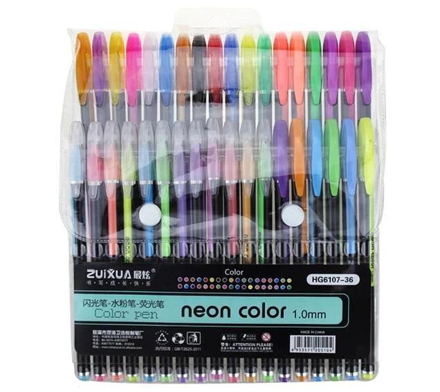 Glitterly - Colored Glitter Gel Pens by Bowlift