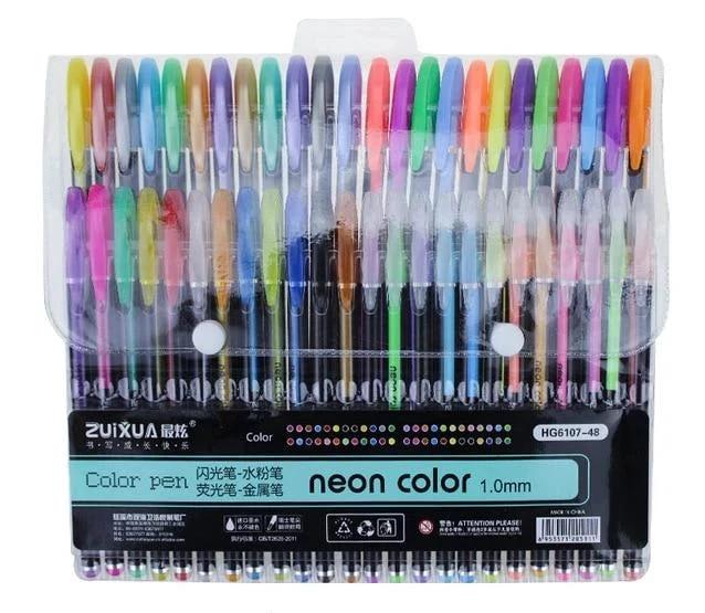 Glitterly - Colored Glitter Gel Pens by Bowlift