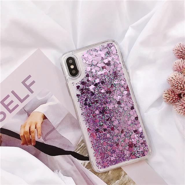 Glitter Glide Samsung Mobile Phone Cover by Bowlift