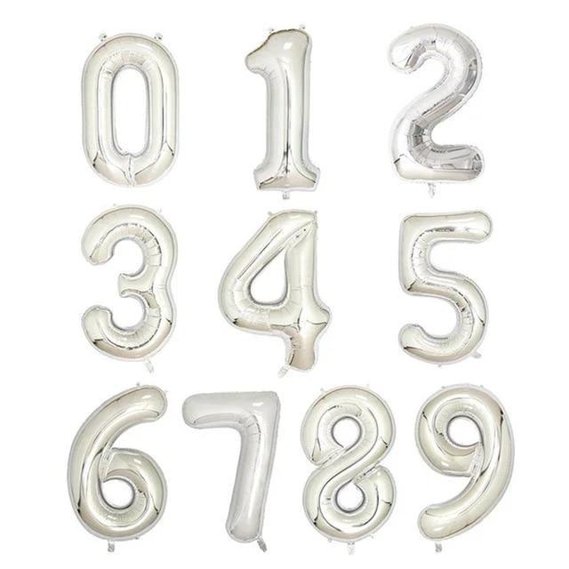 Large Helium Birthday Balloons by Bowlift