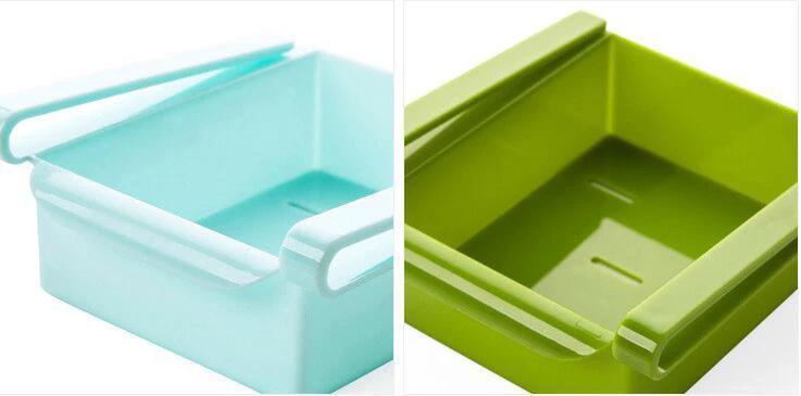 Slide Shelf Refrigerator Organizer by Bowlift