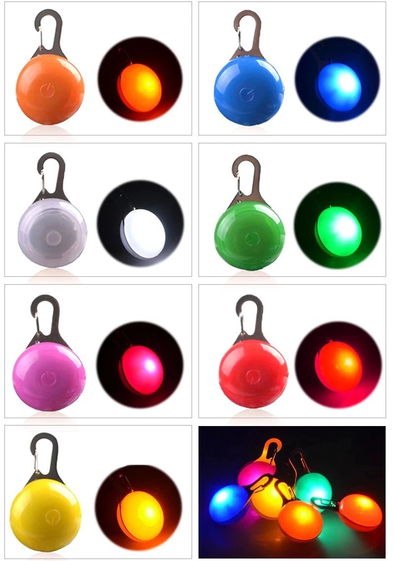 LED Flash Dog Collar Pendant by Bowlift