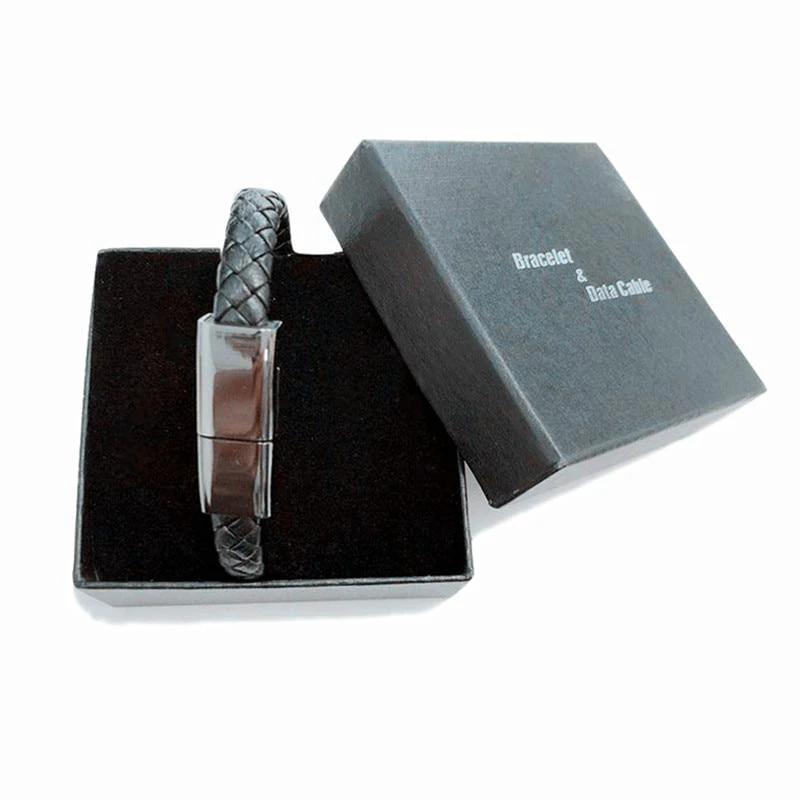 MyData - Mini Micro USB & Phone Charger Bracelet by Bowlift