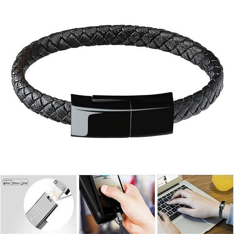 MyData - Mini Micro USB & Phone Charger Bracelet by Bowlift