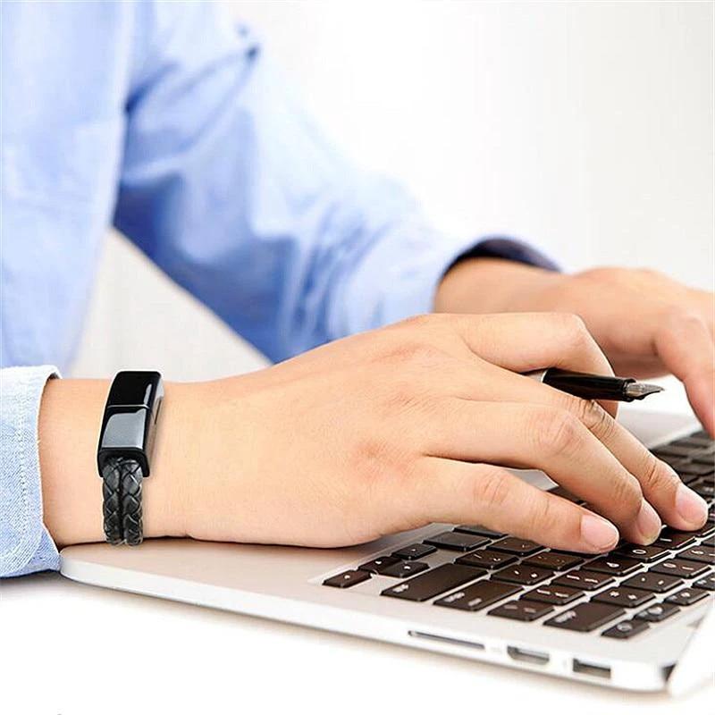 MyData - Mini Micro USB & Phone Charger Bracelet by Bowlift