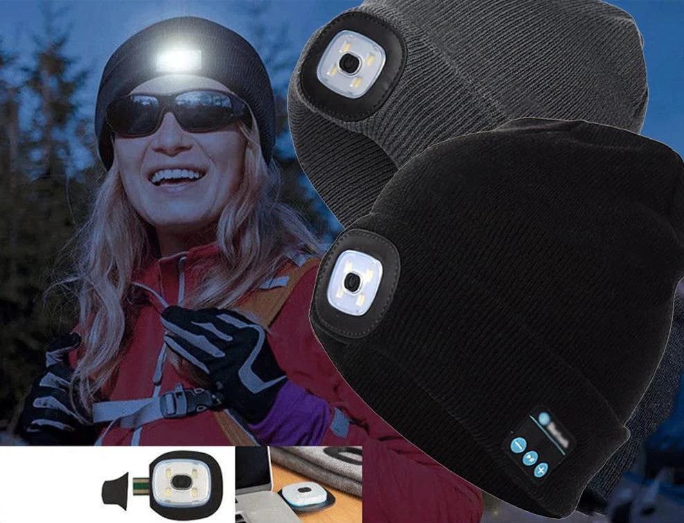 Smart LED All-in-One Beanie by Bowlift