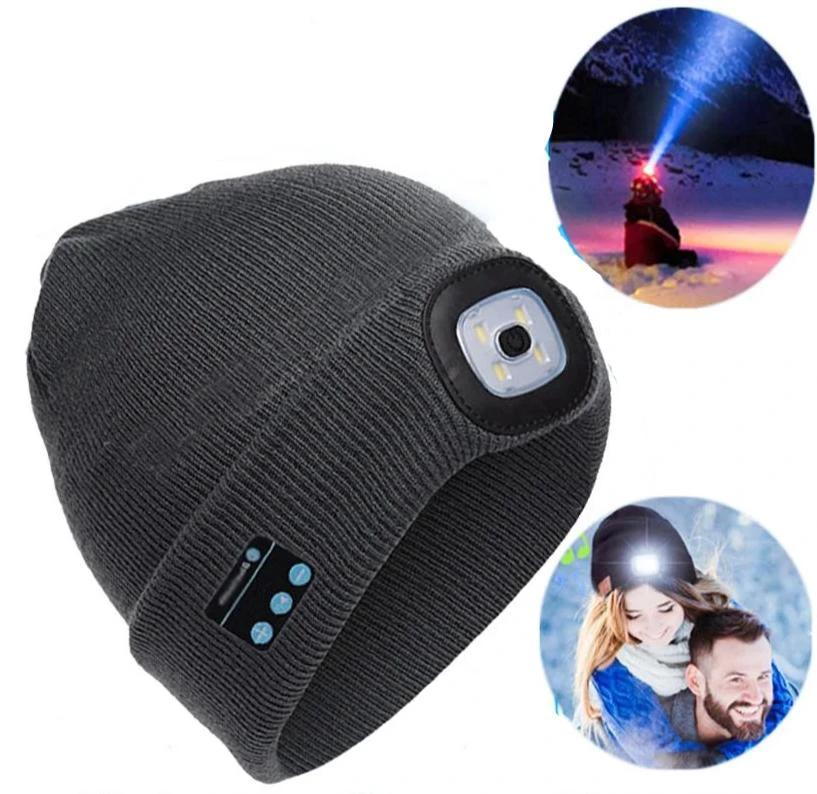 Smart LED All-in-One Beanie by Bowlift