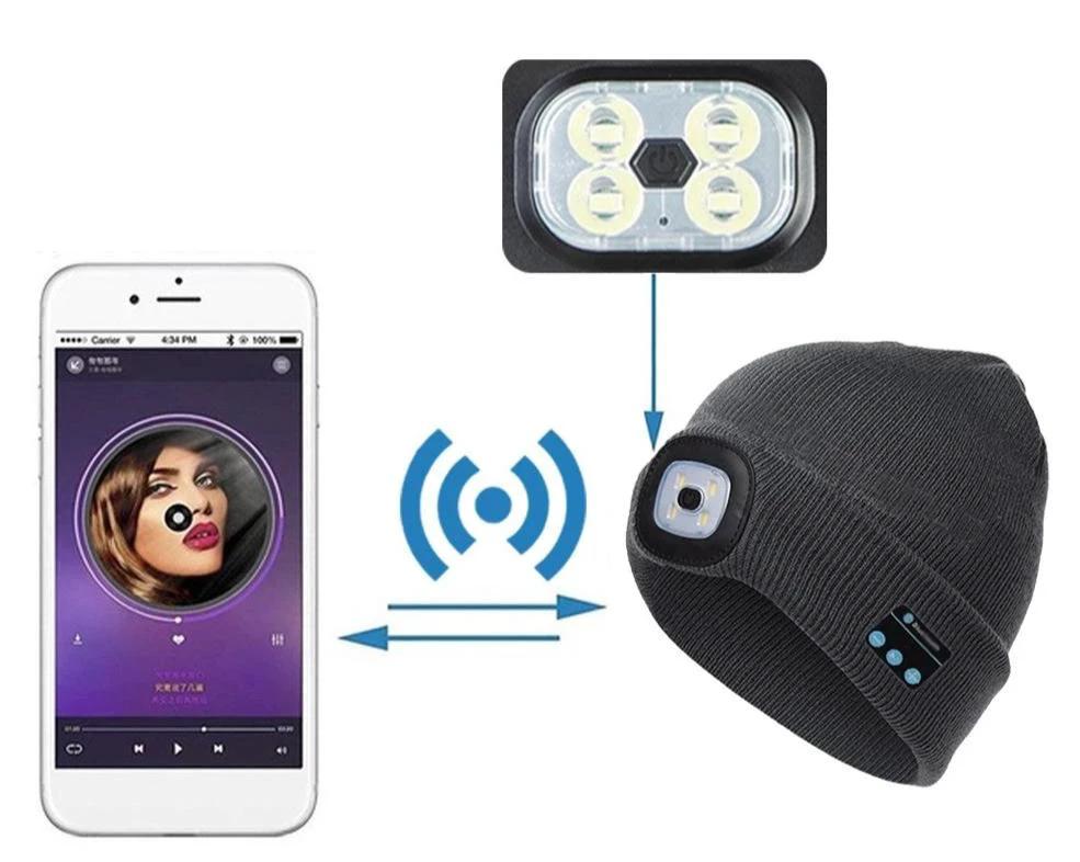 Smart LED All-in-One Beanie by Bowlift