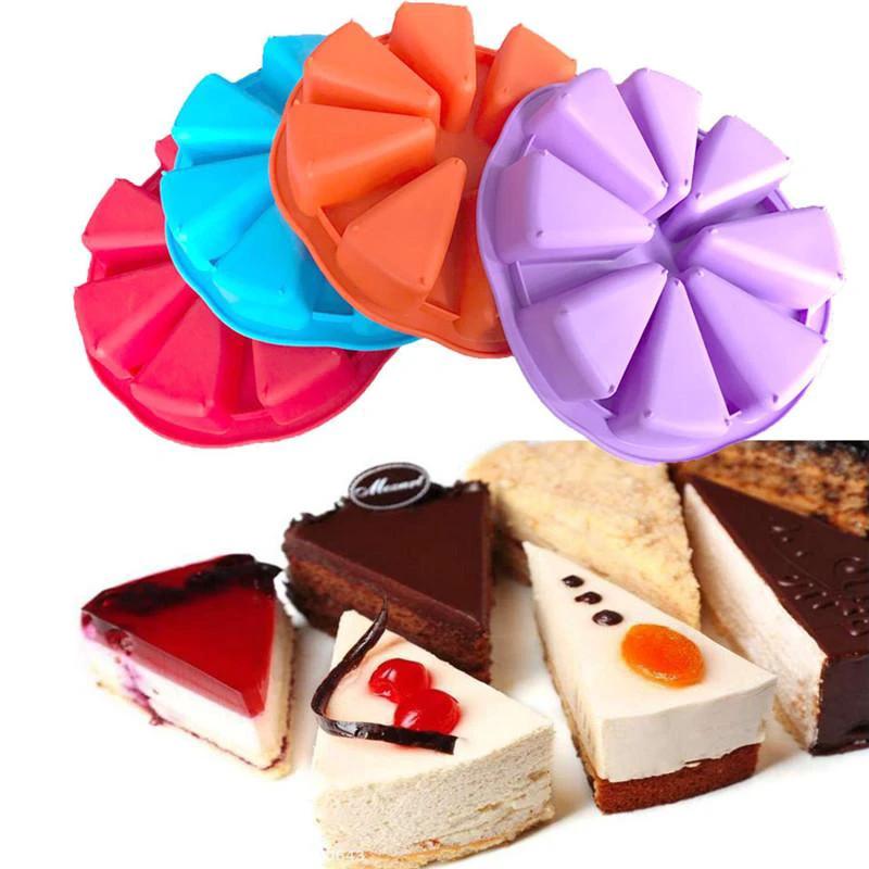 Marther - Individual Cake Slice Silicone Baking Mold by Bowlift