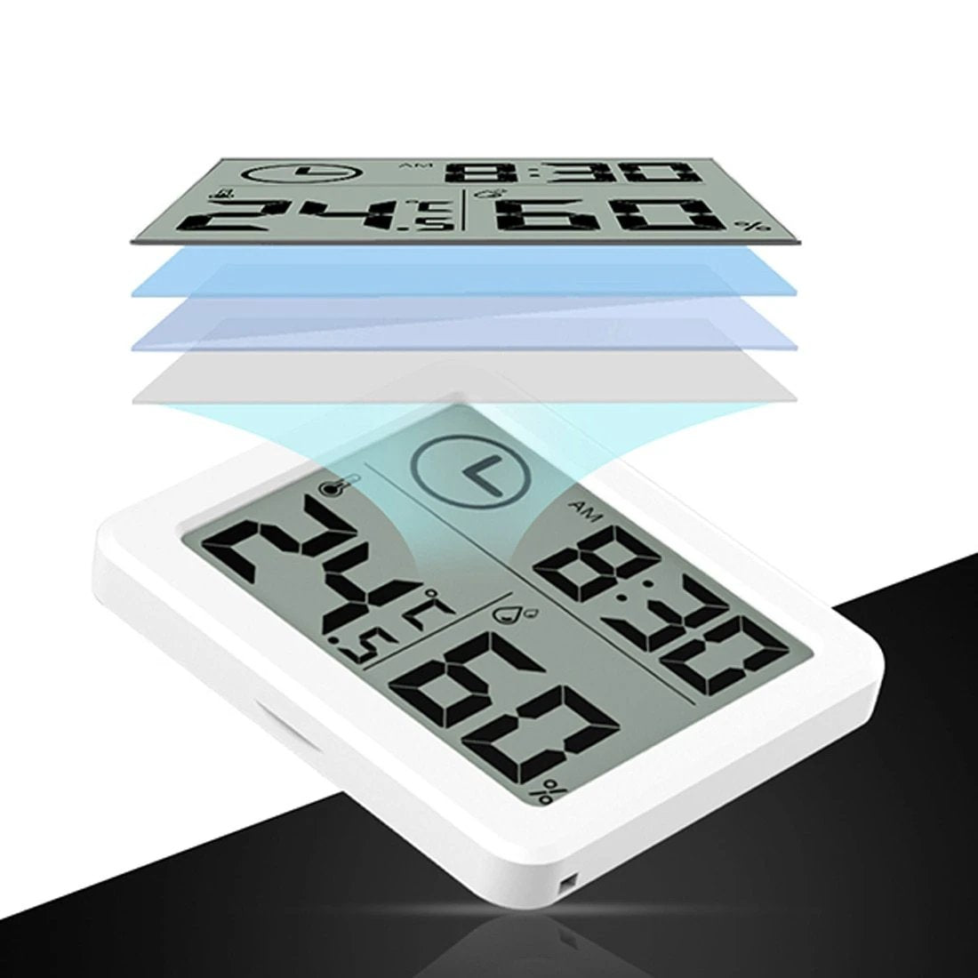Multi-Functional Bedside Clock by Bowlift