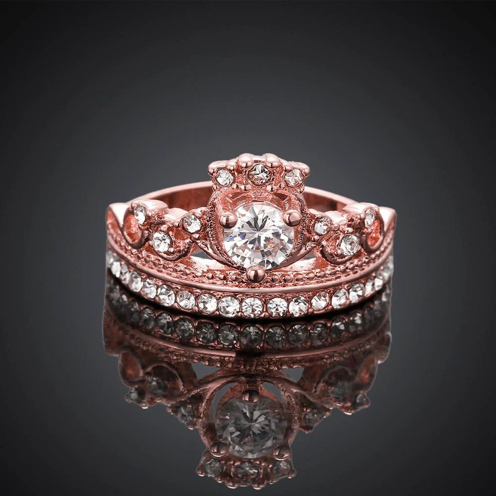 Rose Gold Queen Ring by Bowlift