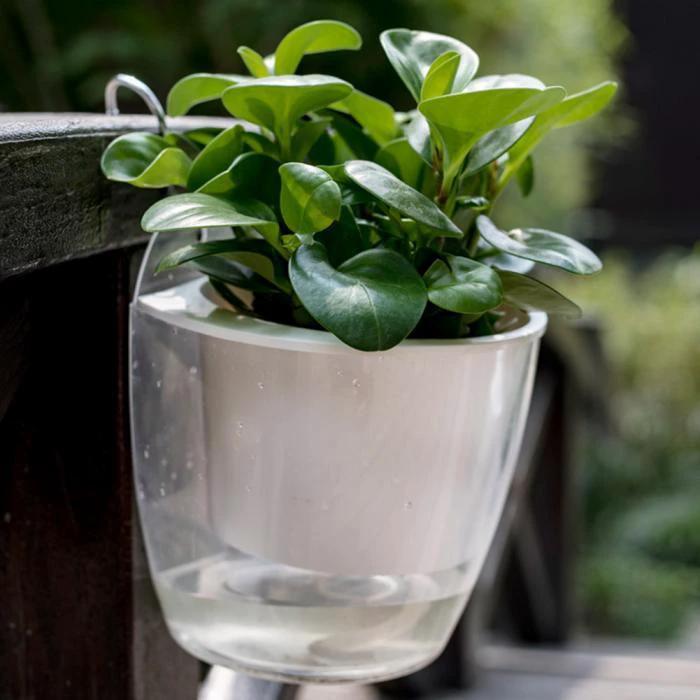InstanWater - Self Watering Hanging Planter by Bowlift