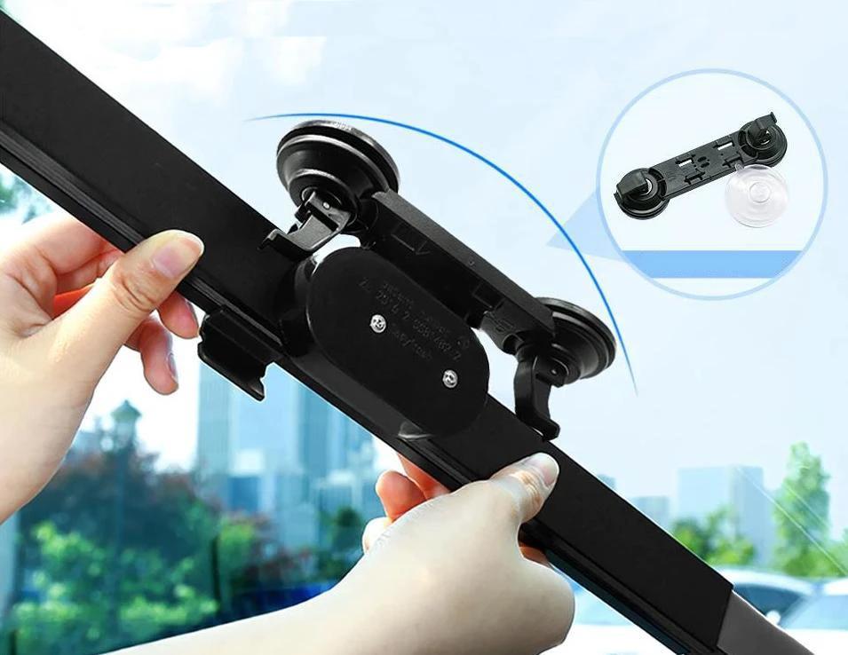 Retractable Front Windshield Sunshade by Bowlift