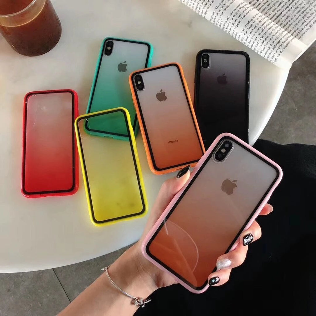 Inkly - Clear Gradient iPhone Cover by Bowlift