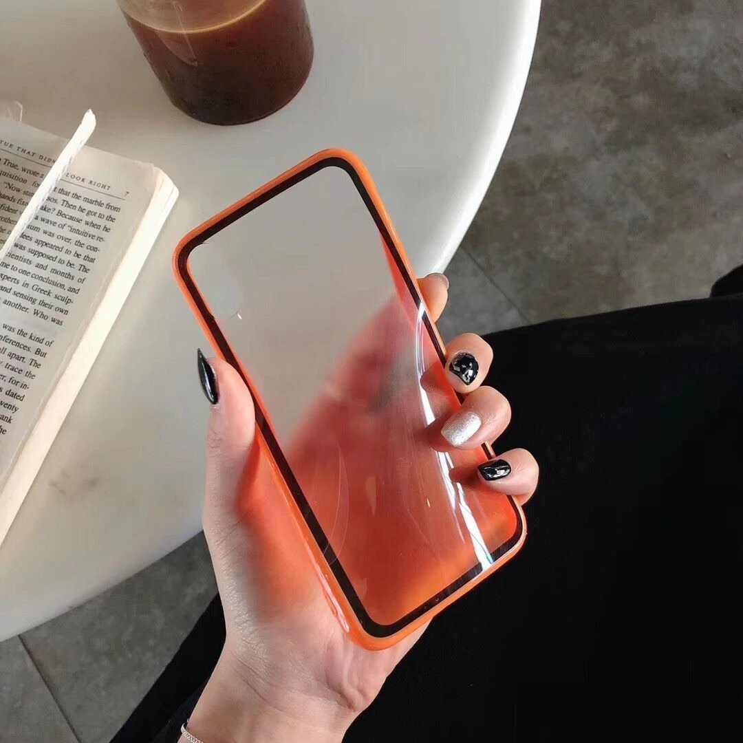 Inkly - Clear Gradient iPhone Cover by Bowlift