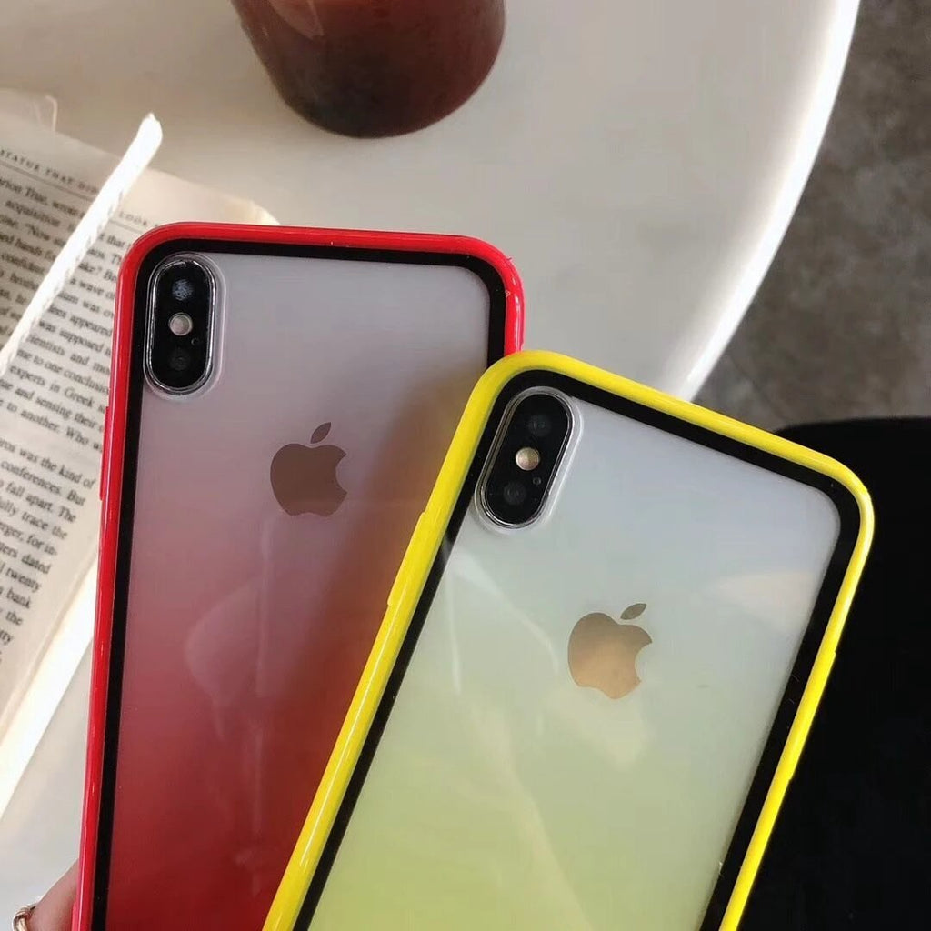 Inkly - Clear Gradient iPhone Cover by Bowlift