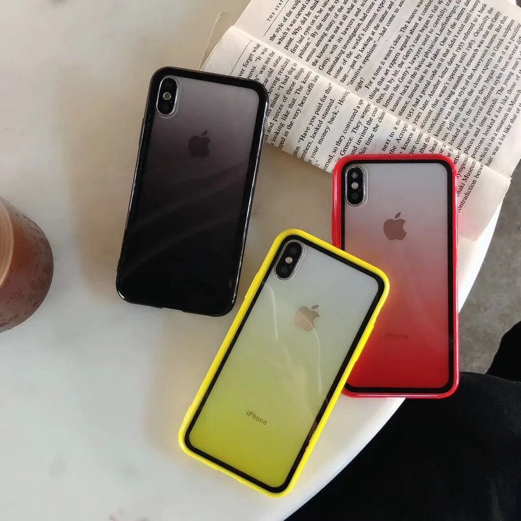 Inkly - Clear Gradient iPhone Cover by Bowlift