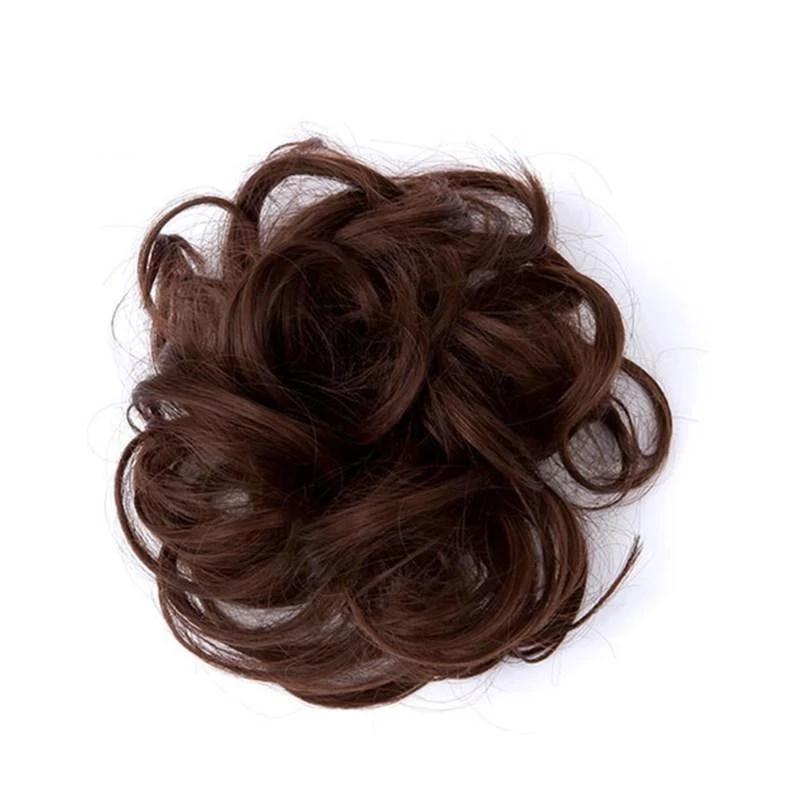 Messy Bun Fake Hair Scrunchie by Bowlift