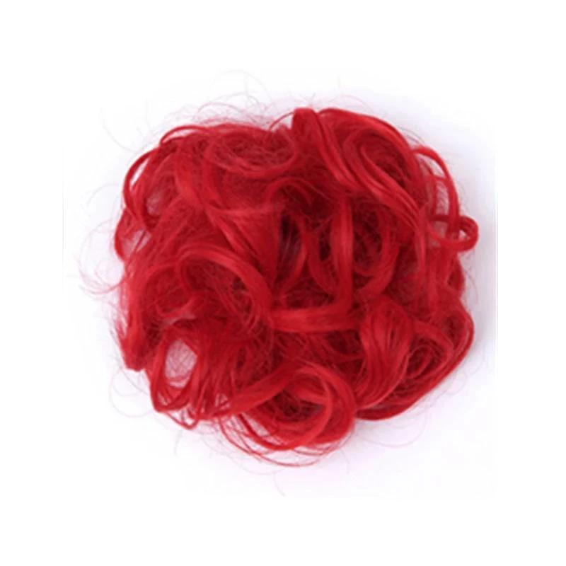 Messy Bun Fake Hair Scrunchie by Bowlift