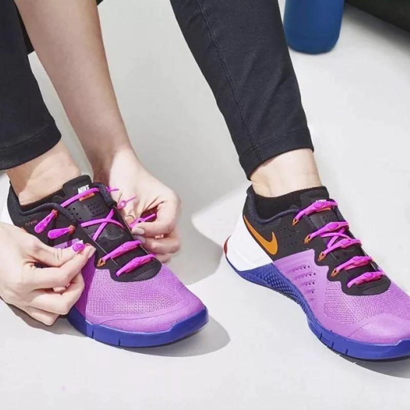 NoTie - 12 Silicone Elastic No Tie Shoe Laces by Bowlift