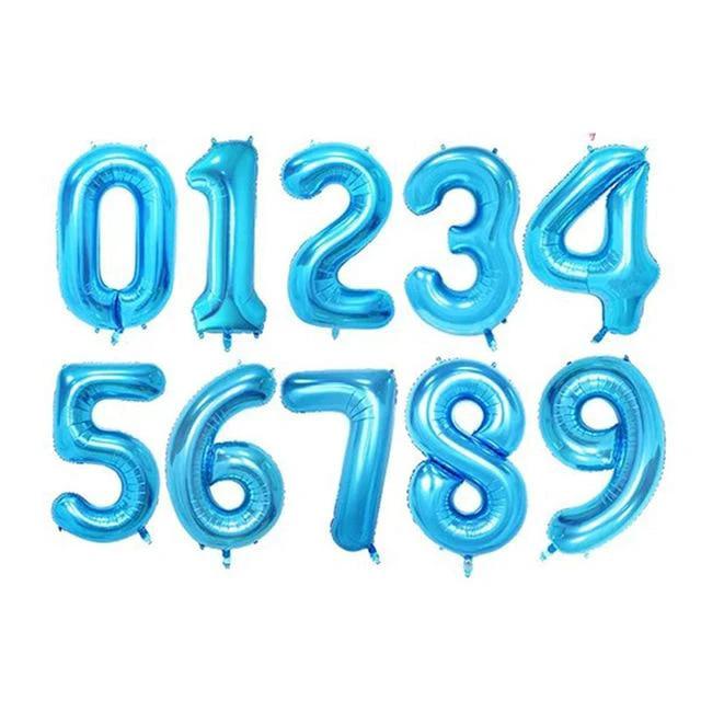 Large Helium Birthday Balloons by Bowlift