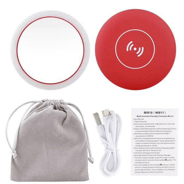 LED Mini Compact Mirror by Bowlift